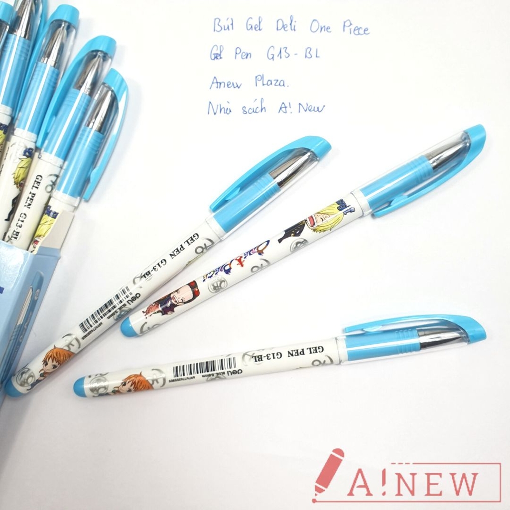 BÚT GEL DELI ONE PIECE/ GEL PEN G13-BL/ MÃ SỐ 5805