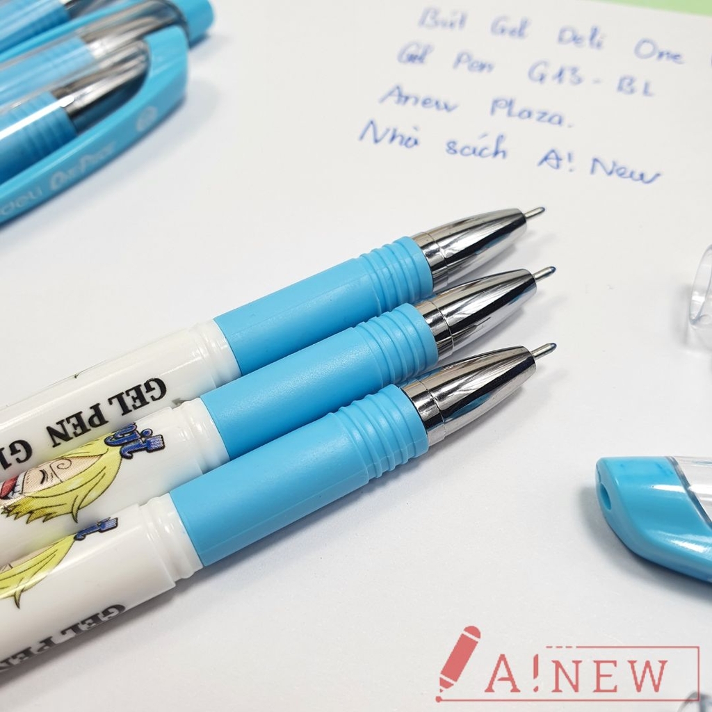 BÚT GEL DELI ONE PIECE/ GEL PEN G13-BL/ MÃ SỐ 5805