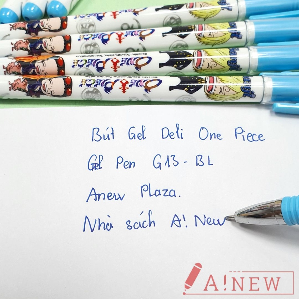 BÚT GEL DELI ONE PIECE/ GEL PEN G13-BL/ MÃ SỐ 5805