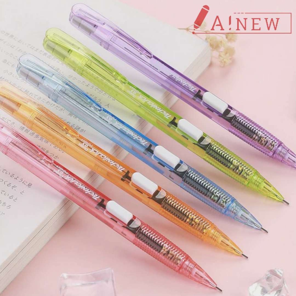 Bút Chì Kim Bấm thân Pentel 0.5mm - PD105 kèm tẩy