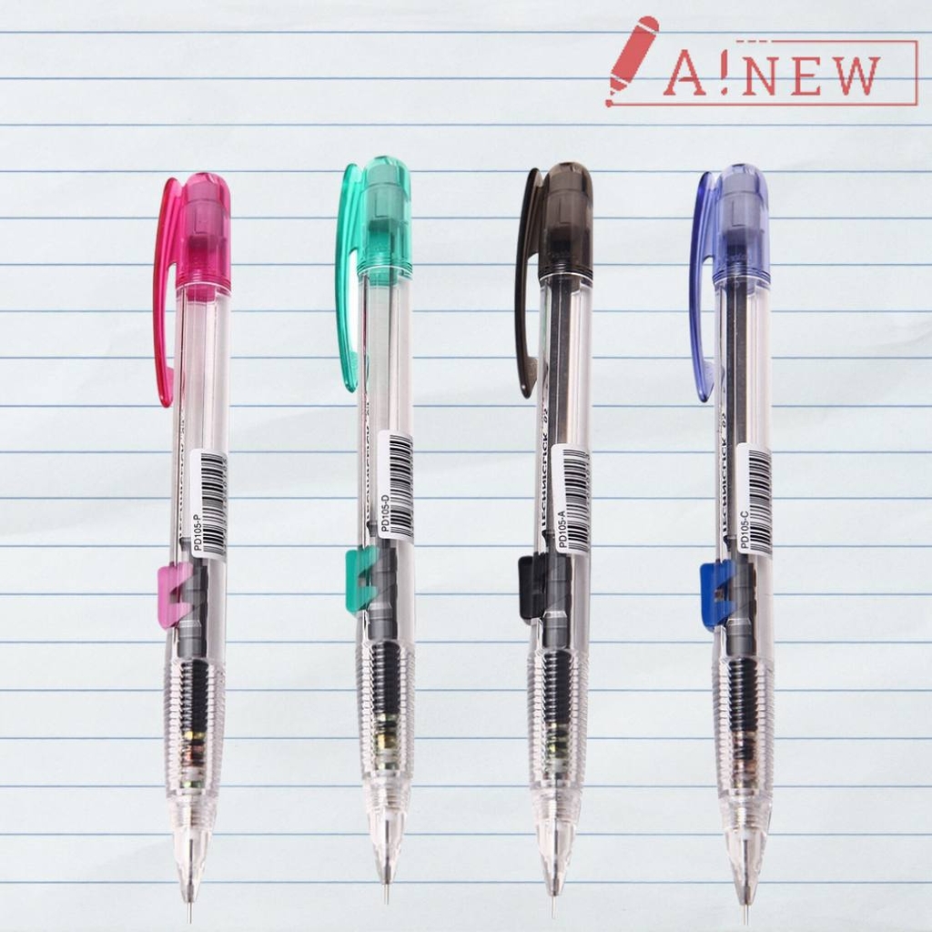 Bút Chì Kim Bấm thân Pentel 0.5mm - PD105 kèm tẩy