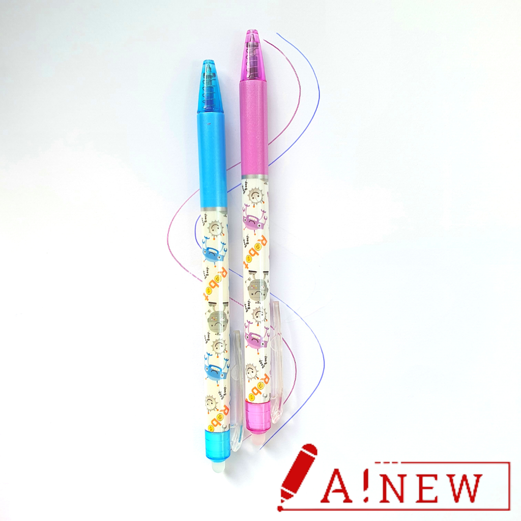 But Gel Có Đầu Xoá-Bút Mực Có Đầu Xoá
