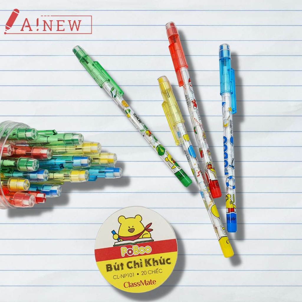 Bút Chì Khúc Gấu PoBoo CL-NP101 / Mã 561254