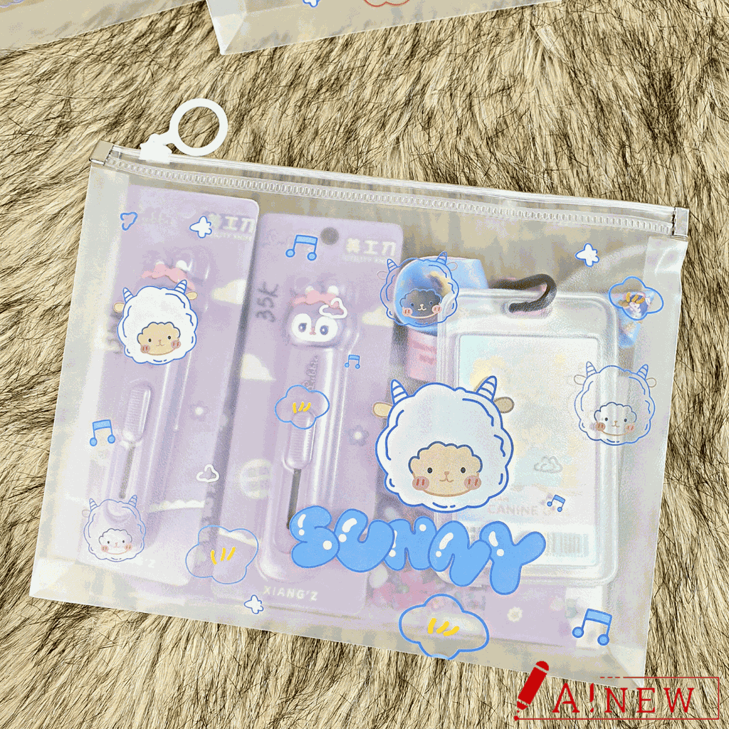 Túi zip đựng giấy kiểm tra A4 A5 / Túi zip / Bìa lá đựng giấy kiểm tra A4 / A5-8672 / mã số 286728 /287114