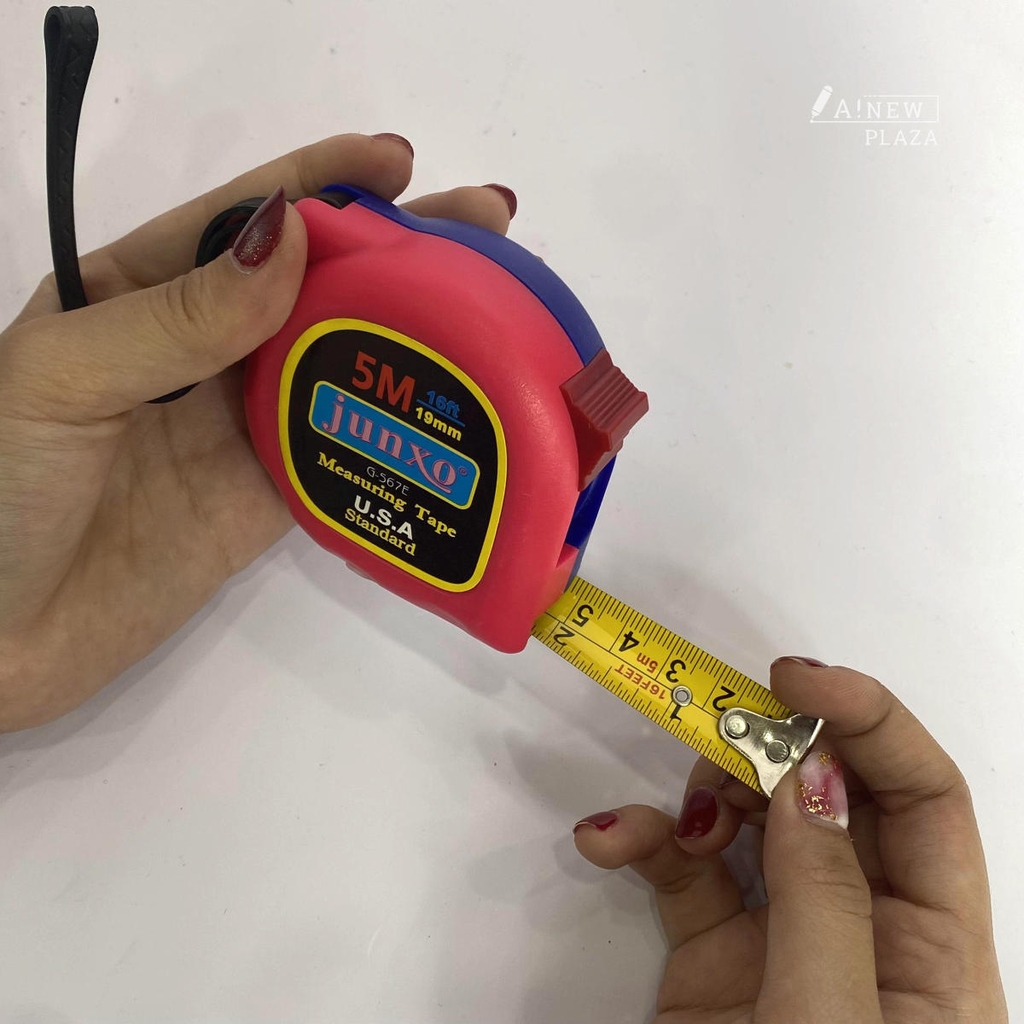 Thước Kéo JunXo 5m Nhỏ Gọn - Giải Pháp Đo Đạc Tiện Lợi Cho Mọi Ngành Nghề
