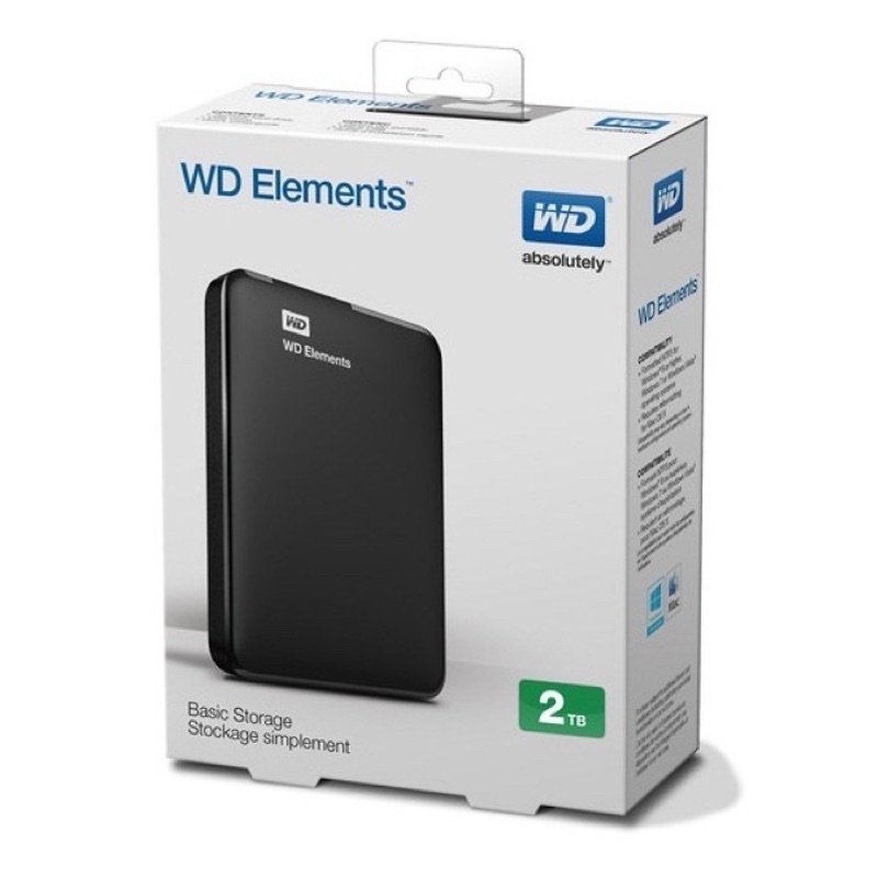 Box Di Động WD_cho HDD SSD Chuẩn Sata 2.5 Usb 3.0