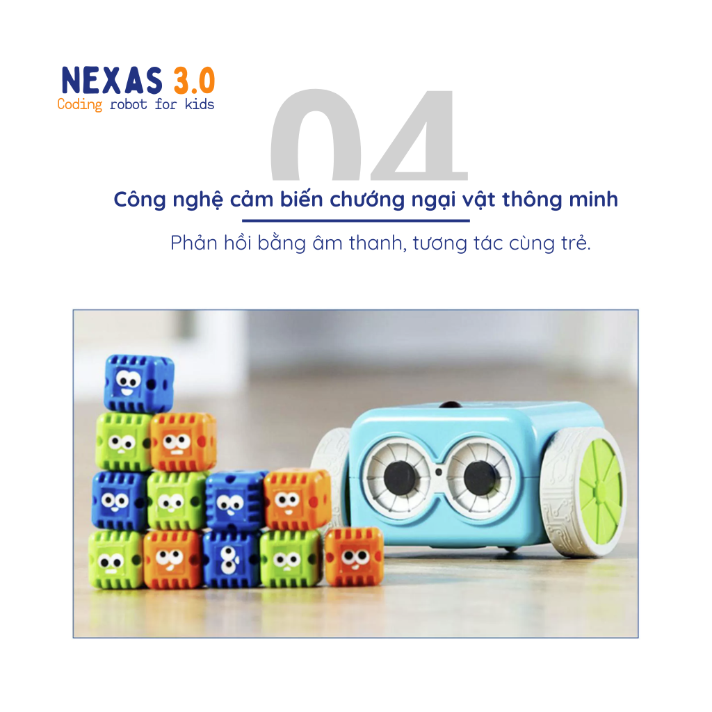 Nexas 3.0 Coding Robot for Kids // Bộ sản phẩm robot lập trình cho trẻ em Nexas 3.0