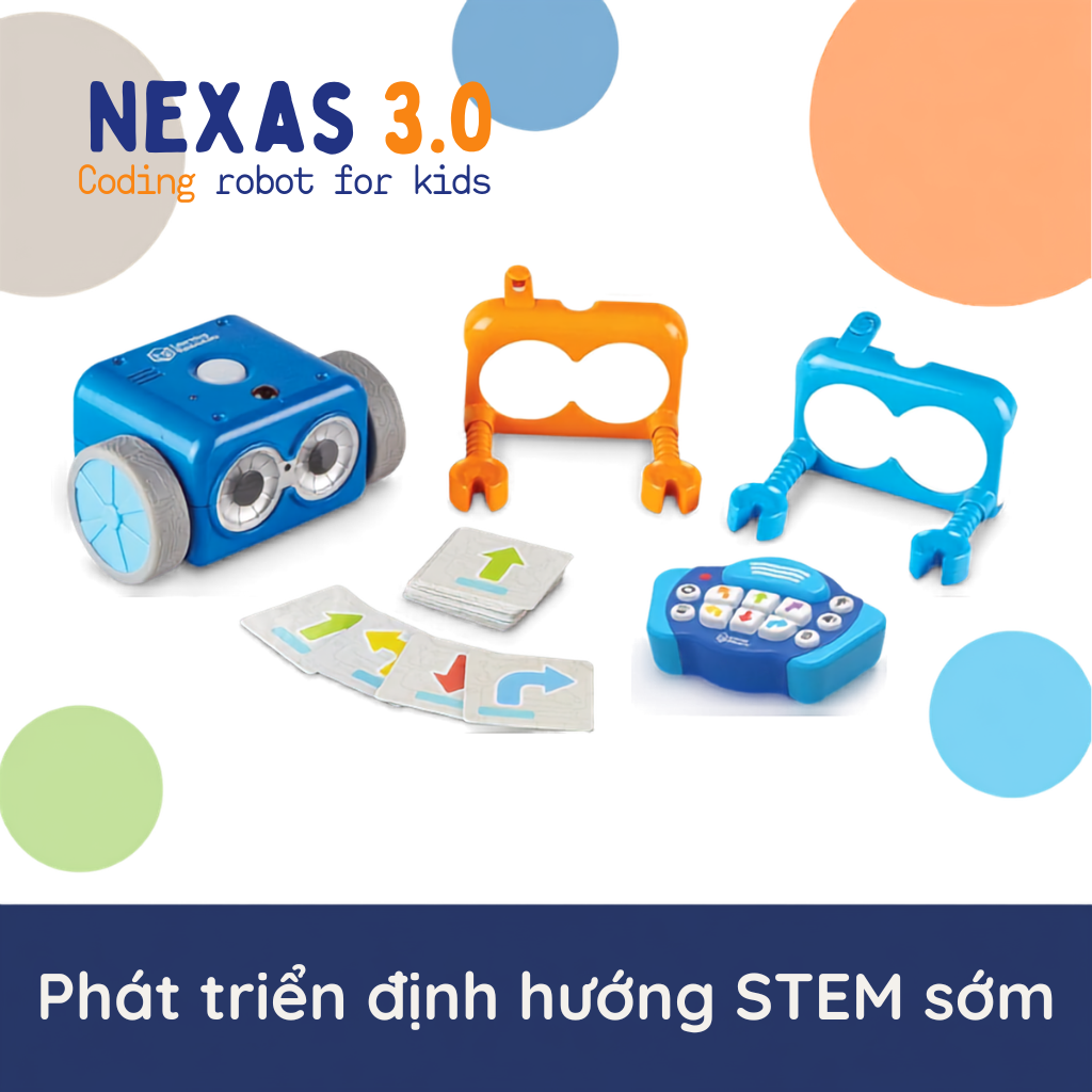 Nexas 3.0 Coding Robot for Kids // Bộ sản phẩm robot lập trình cho trẻ em Nexas 3.0