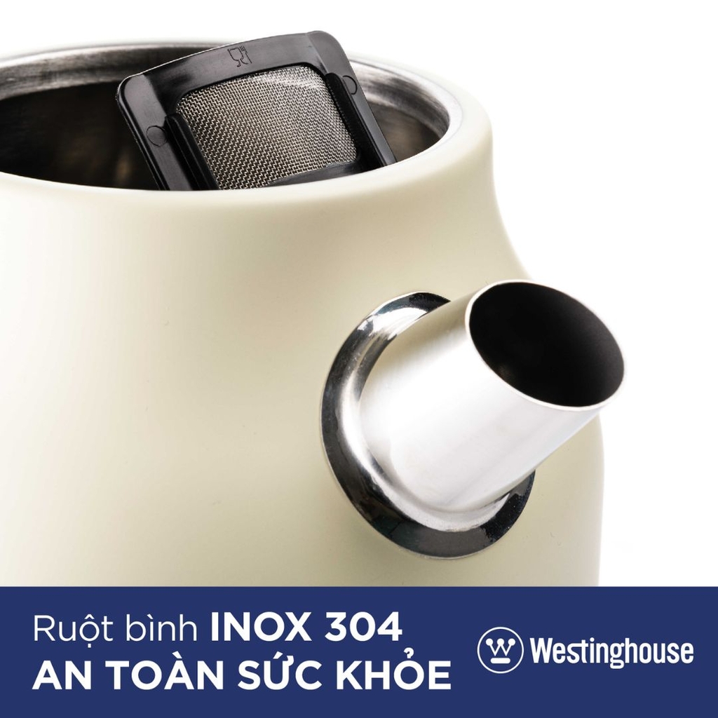 Ấm Điện Đun Nước Westinghouse WKWKH148 1.7L 2200W