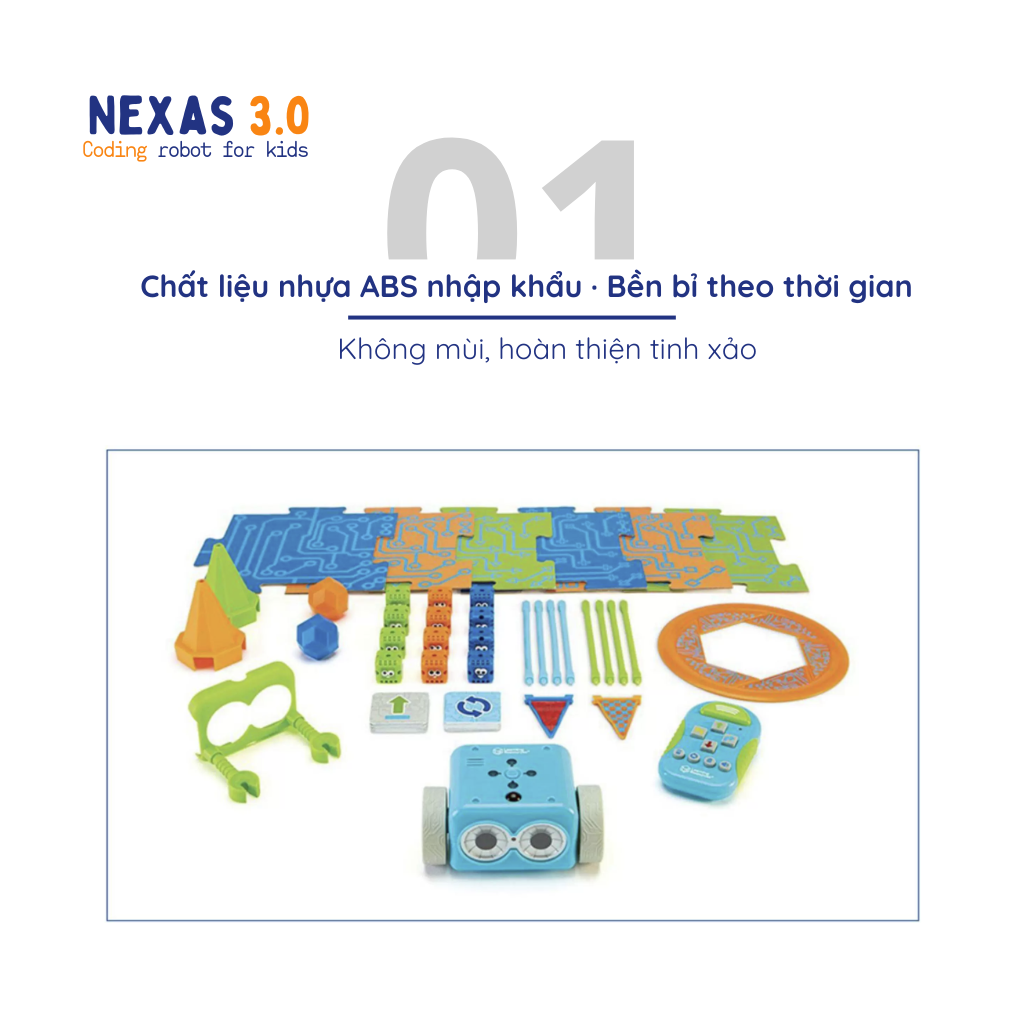 Nexas 3.0 Coding Robot for Kids // Bộ sản phẩm robot lập trình cho trẻ em Nexas 3.0