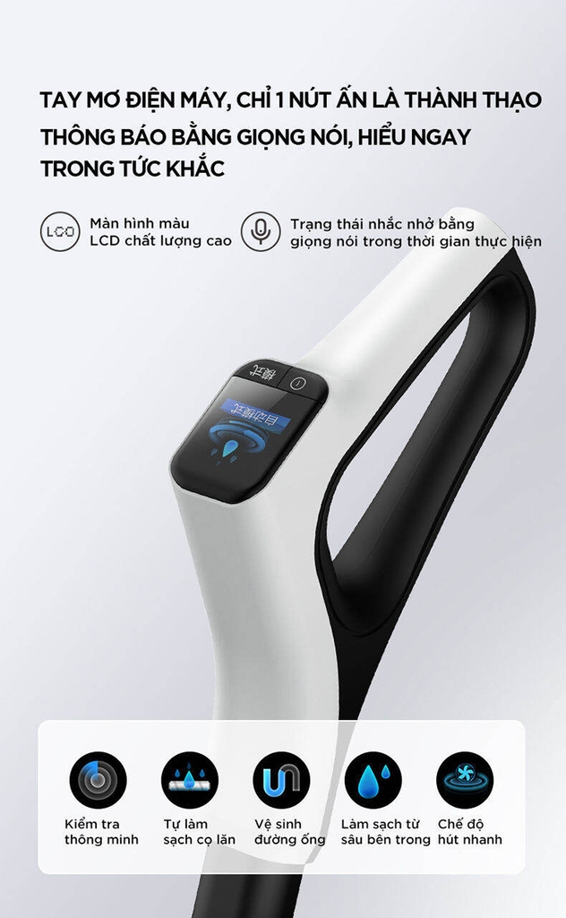 Máy Hút Bụi Lau Nhà Thông Minh Midea X8