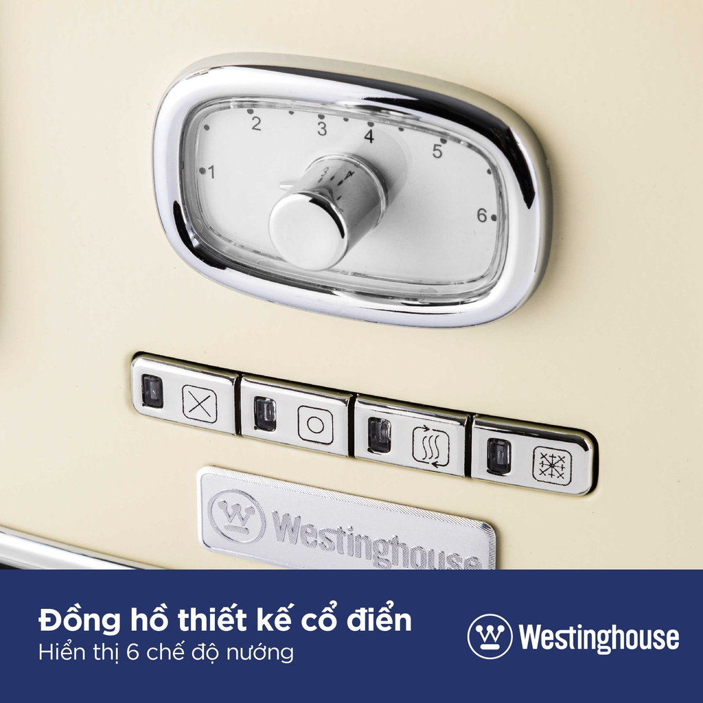 Máy Nướng Bánh Mỳ 4 Lát Westinghouse WKTTB809 1750W