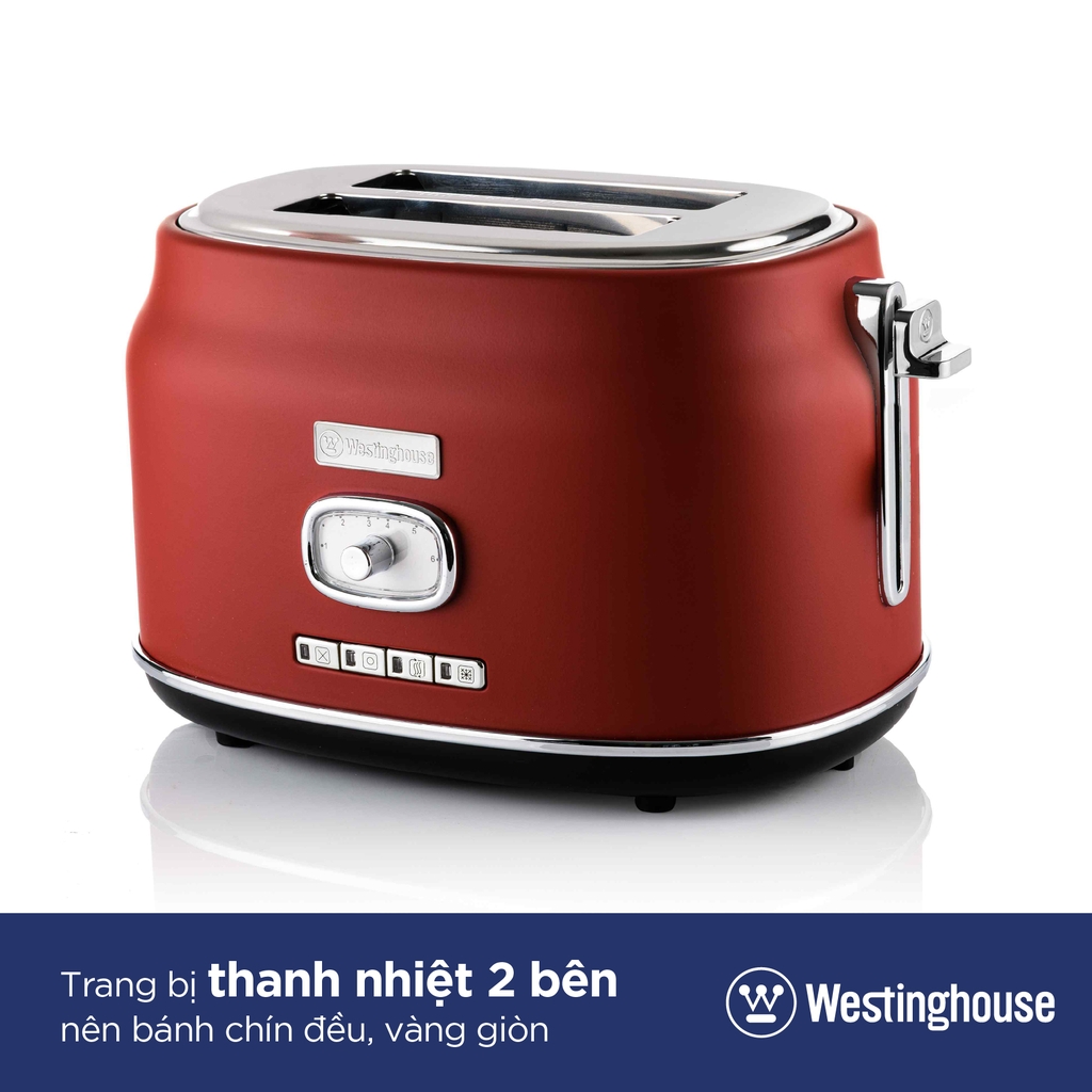 Máy Nướng Bánh Mỳ 2 Lát Westinghouse WKTTB857 815W