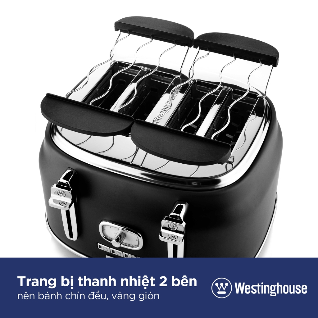 Máy Nướng Bánh Mỳ 4 Lát Westinghouse WKTTB809 1750W