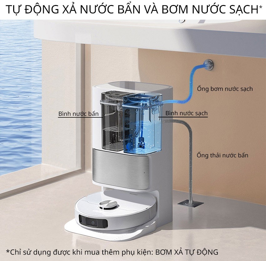 Robot Hút Bụi Dreame L10S Ultra