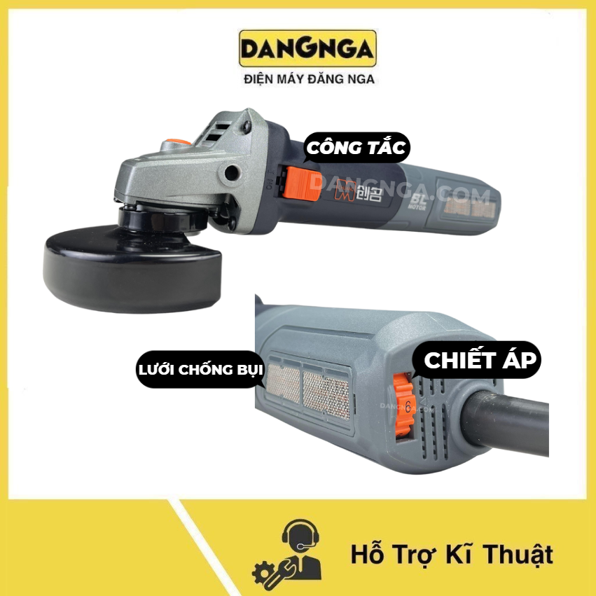 Máy Mài Góc Không Chổi Than Công Suất 1300W CA1010T