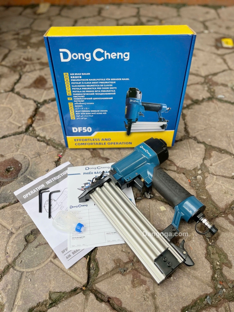 Máy Bắn Gỗ Đinh Dùng Hơi Dongcheng DF50