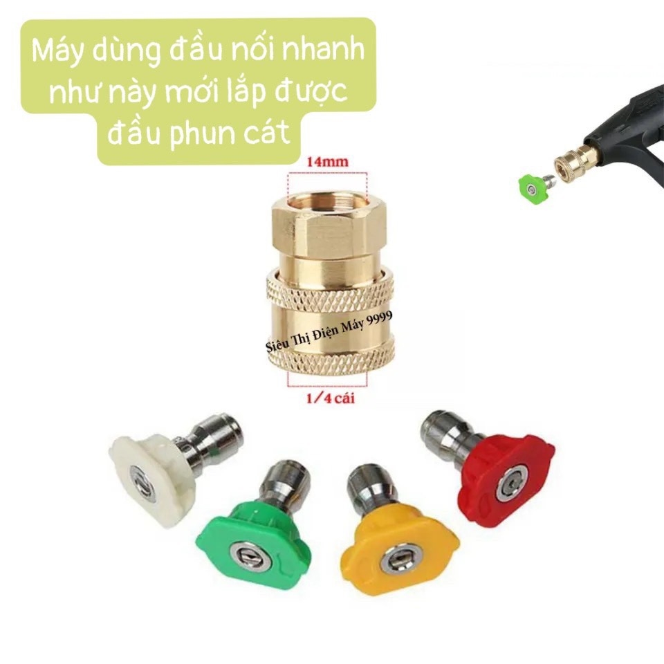 B59-Đầu Phun Cát Cho Máy Rửa Xe