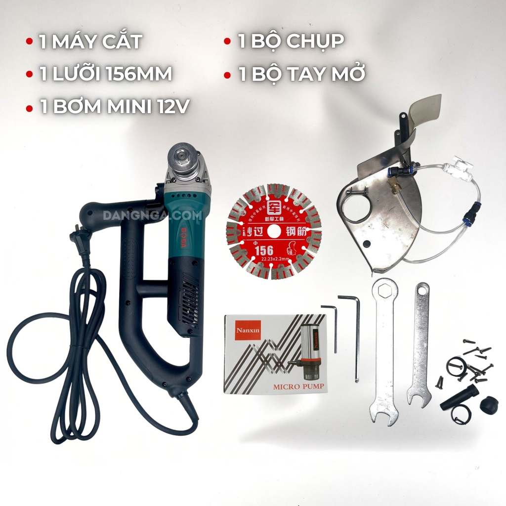 Máy cắt tường 1 lưỡi  không than boda tay dài BLC1-65