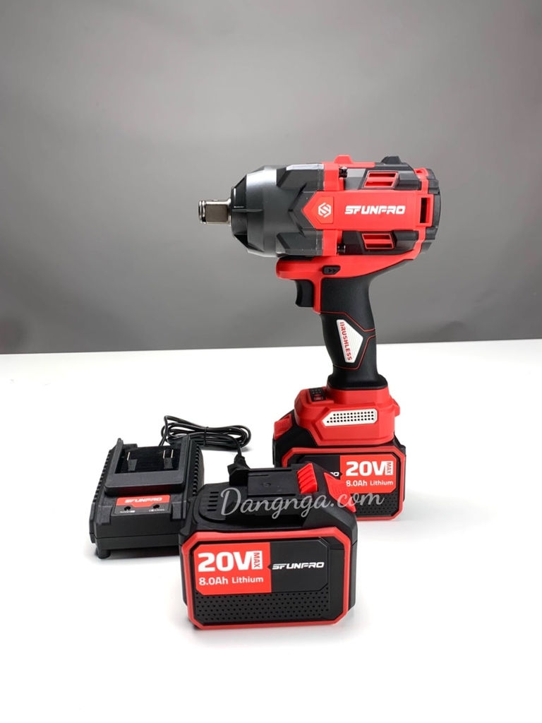 Máy Siết Bulong 1500N.m Dùng Pin SFUNPRO S20M1500A