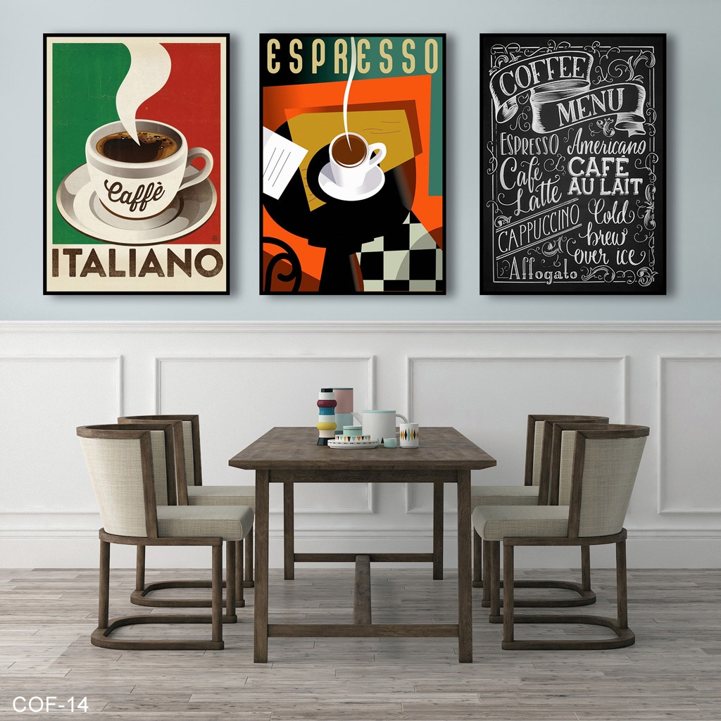 Tranh cafe espresso COF-14