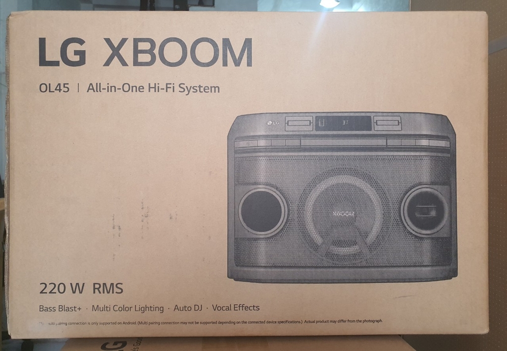 1. Giới thiệu về Loa Bluetooth LG OL45 220W