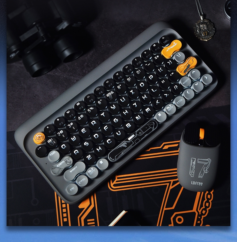 Bàn phím cơ DOT Grey – Lofree