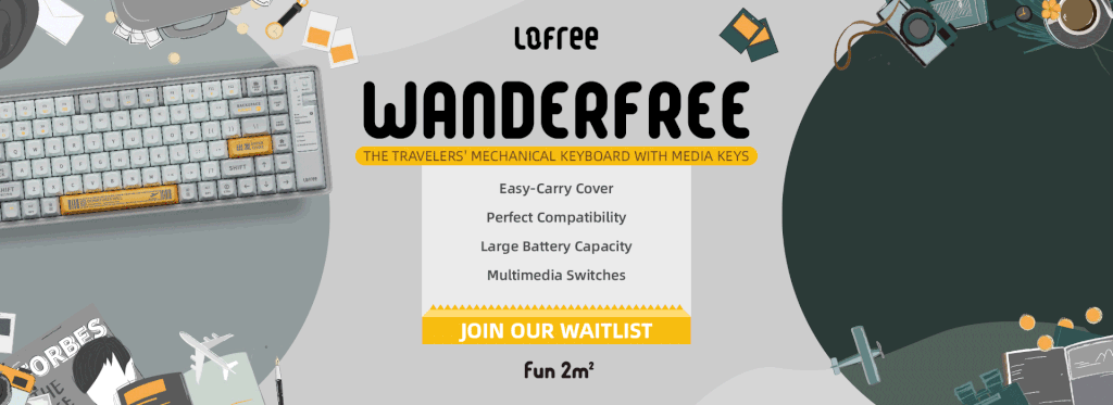 Bàn phím cơ WANDERFREE LOFREE