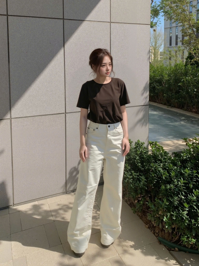 Áo thun Casey tay ngắn, nhiều màu, form vừa, chất cotton 100%