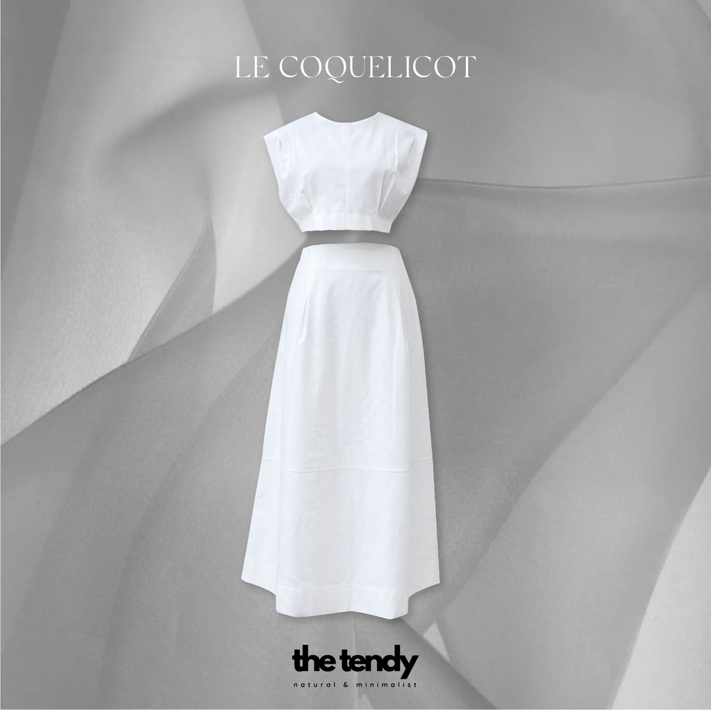 Áo Le Coquelicot linen