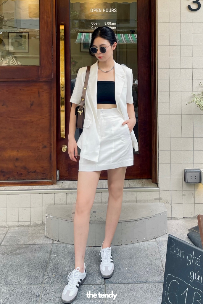 Chân váy linen Diana