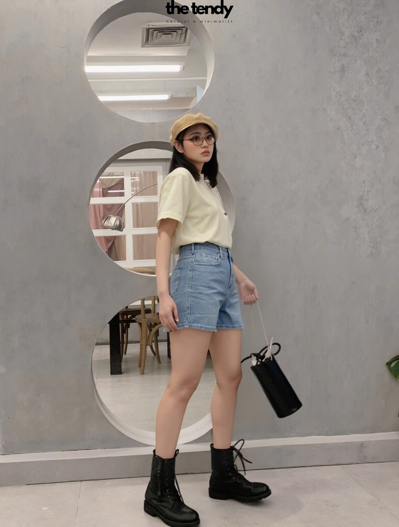 Áo thun Casey tay ngắn, nhiều màu, form vừa, chất cotton 100%