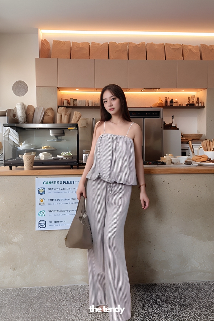 Quần cạp chun linen Lauryn