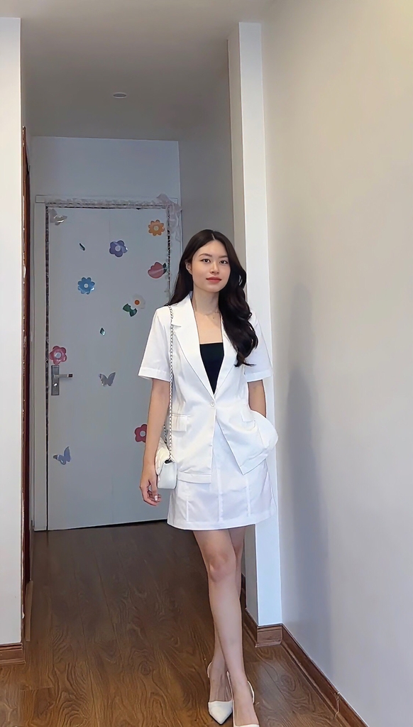 Chân váy linen Diana