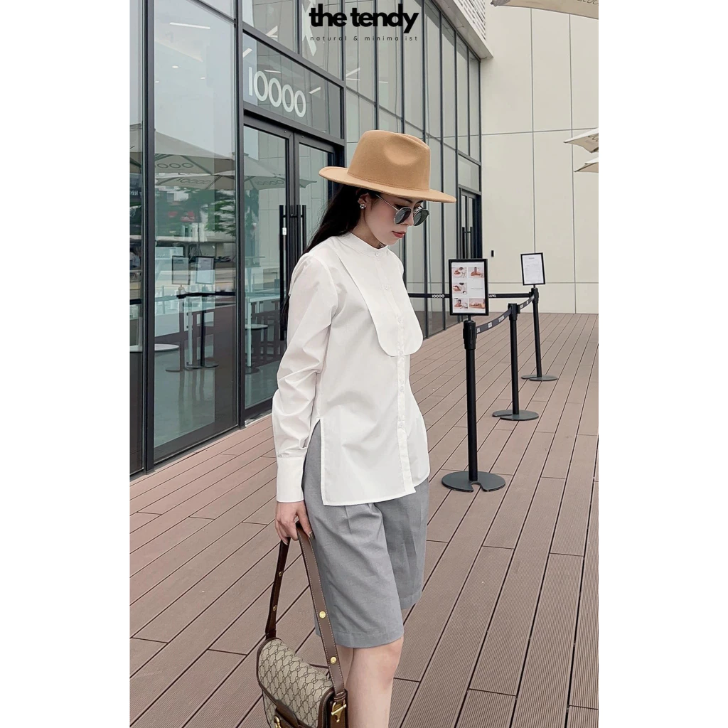 Quần lửng ARLEY, 2 màu đen/ghi, phom chuẩn