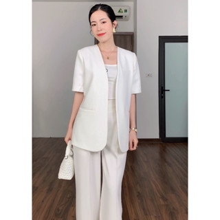ÁO BLAZER CỘC TAY FRANCA