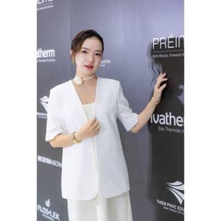 ÁO BLAZER CỘC TAY FRANCA