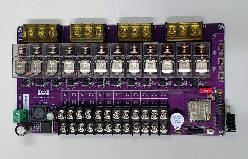 Bộ điều khiển RF 12 kênh