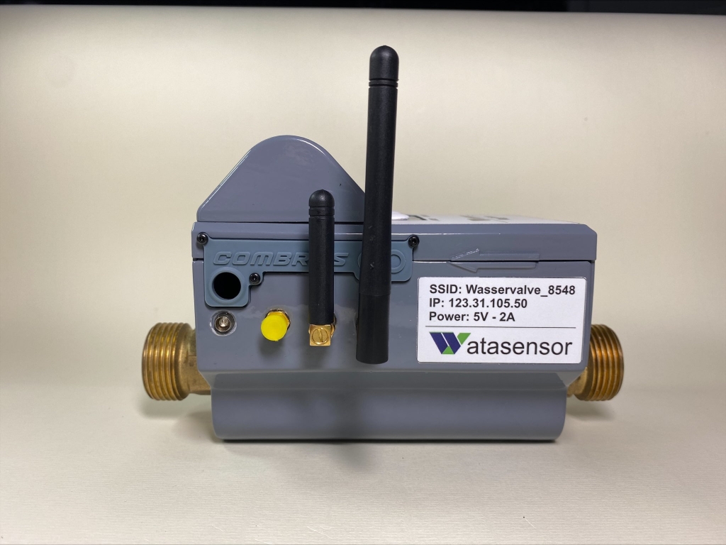 Đồng hồ đo lưu lượng nước bằng sóng siêu âm (Wasservalve)