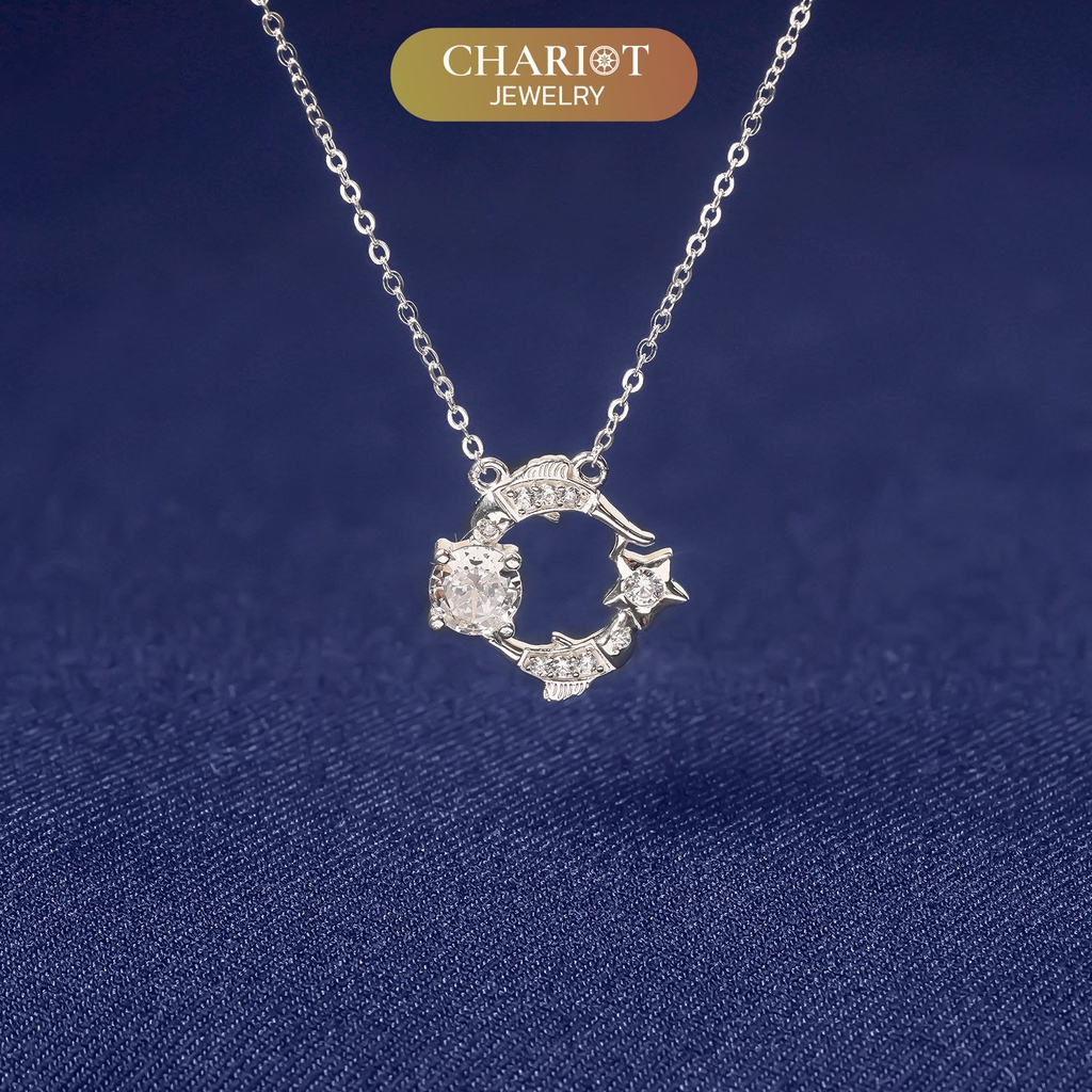 Dây chuyền DCJ63 cung hoàng đạo s925 ChariotJewelry