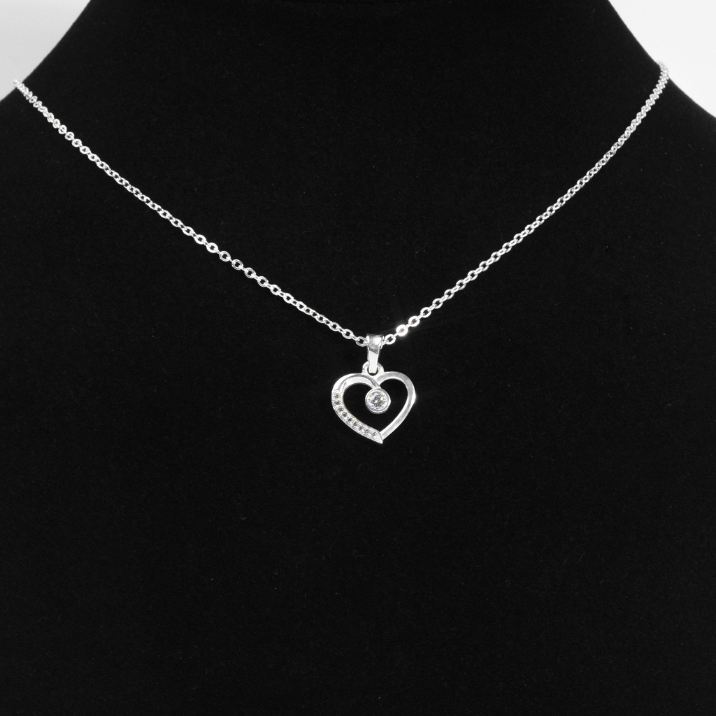 Dây chuyền bạc S925 DCJ162 Heartfelt, quà tặng 8-3 ý nghĩa, Chariot Jewelry