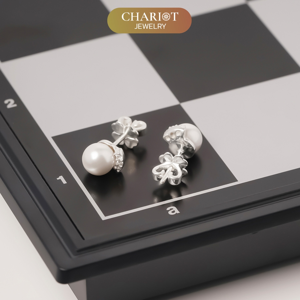 Khuyên tai bạc ECJ43 Eternity s925 Chariotjewelry