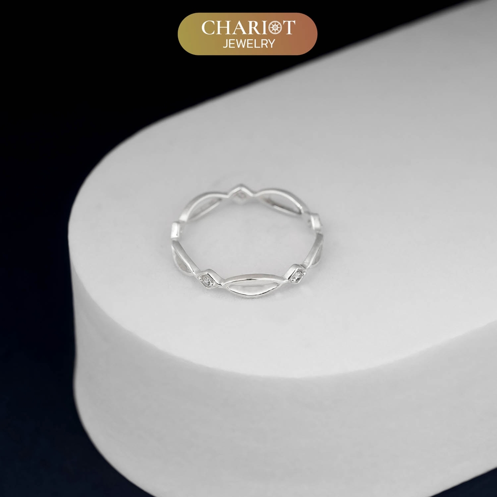 Nhẫn bạc S925 NCJ83 công chúa nhỏ đáng yêu 1 ChariotJewelry