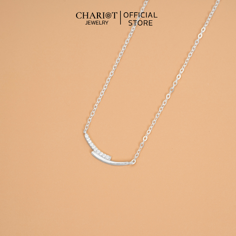 Dây chuyền DCJ04 Eternal Love sang trọng, thanh lịch bạc s925 ChariotJewelry