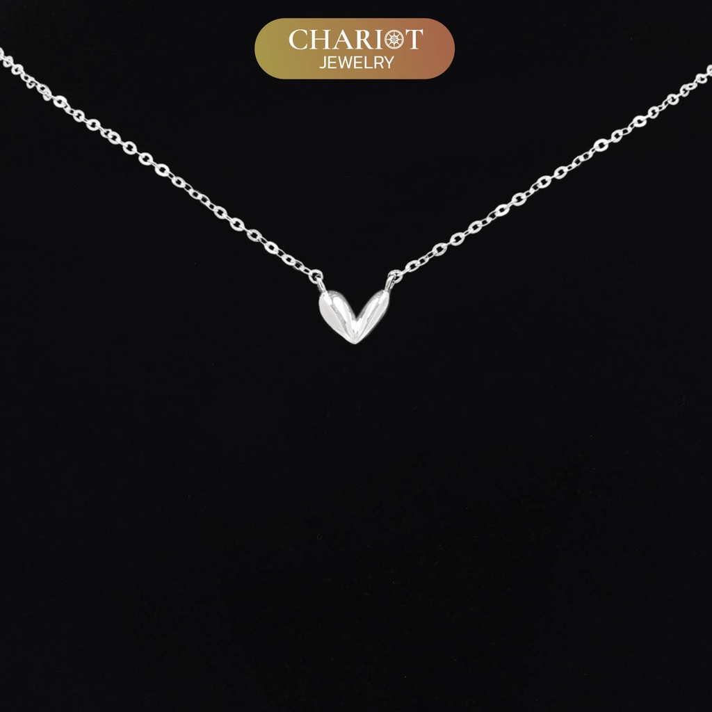 Dây chuyền S925 DCJ111 Tiny Heart, quà tặng 8-3 ý nghĩa, ChariotJewelry
