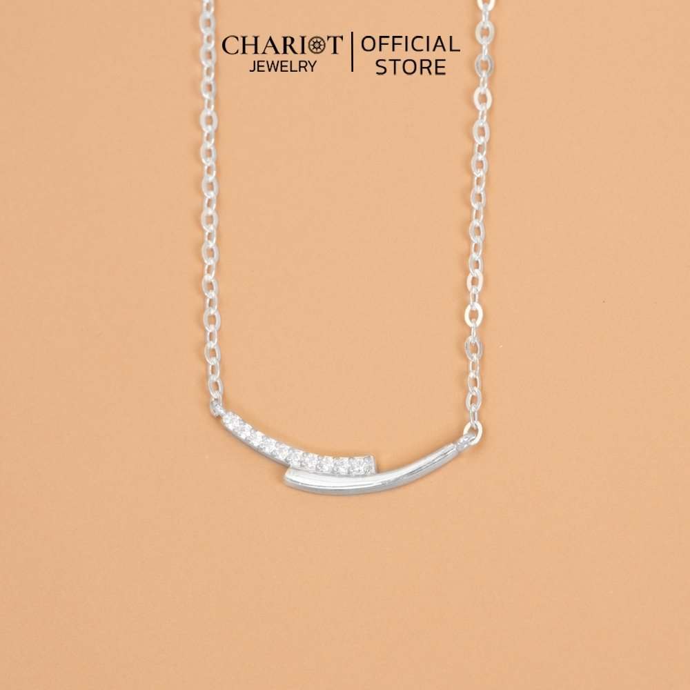 Dây chuyền DCJ04 Eternal Love sang trọng, thanh lịch bạc s925 ChariotJewelry