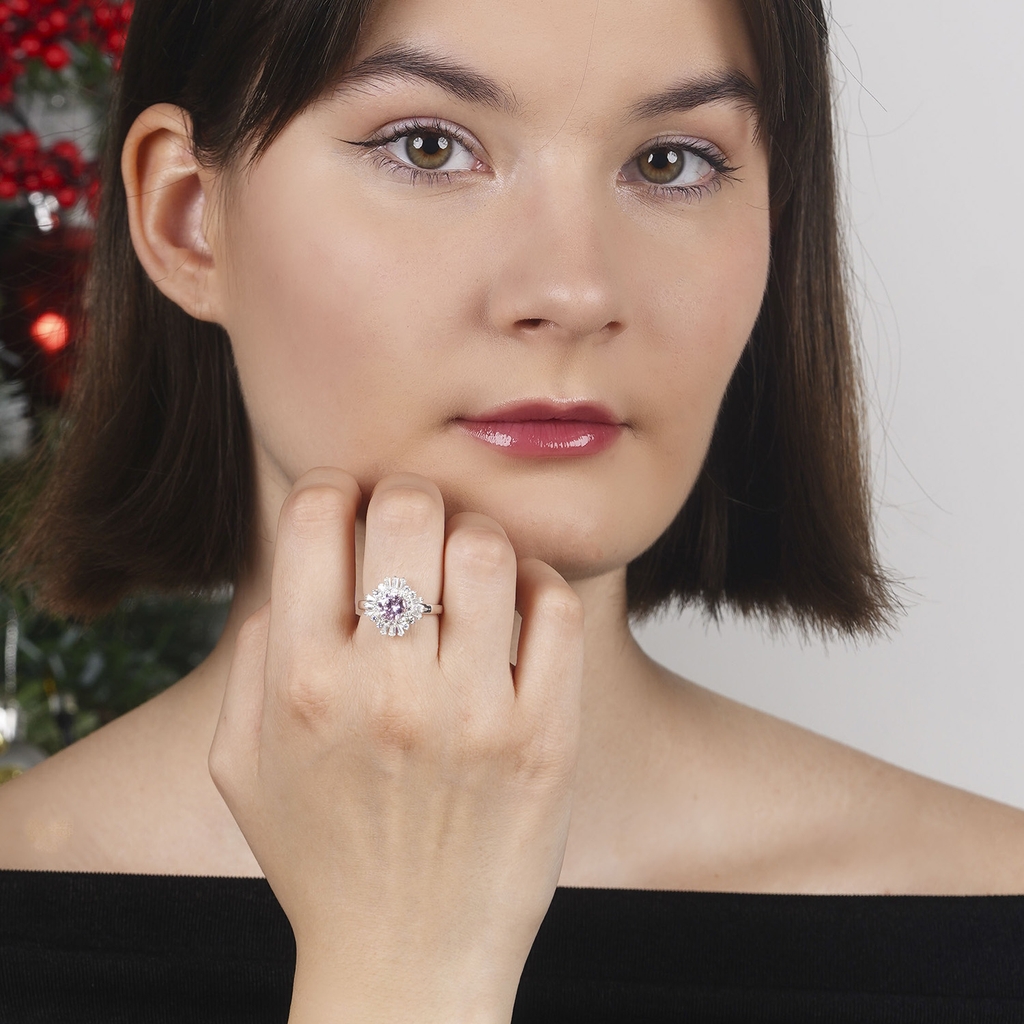 Nhẫn bạc s925 NCJ52 Ánh hào quang ChariotJewelry