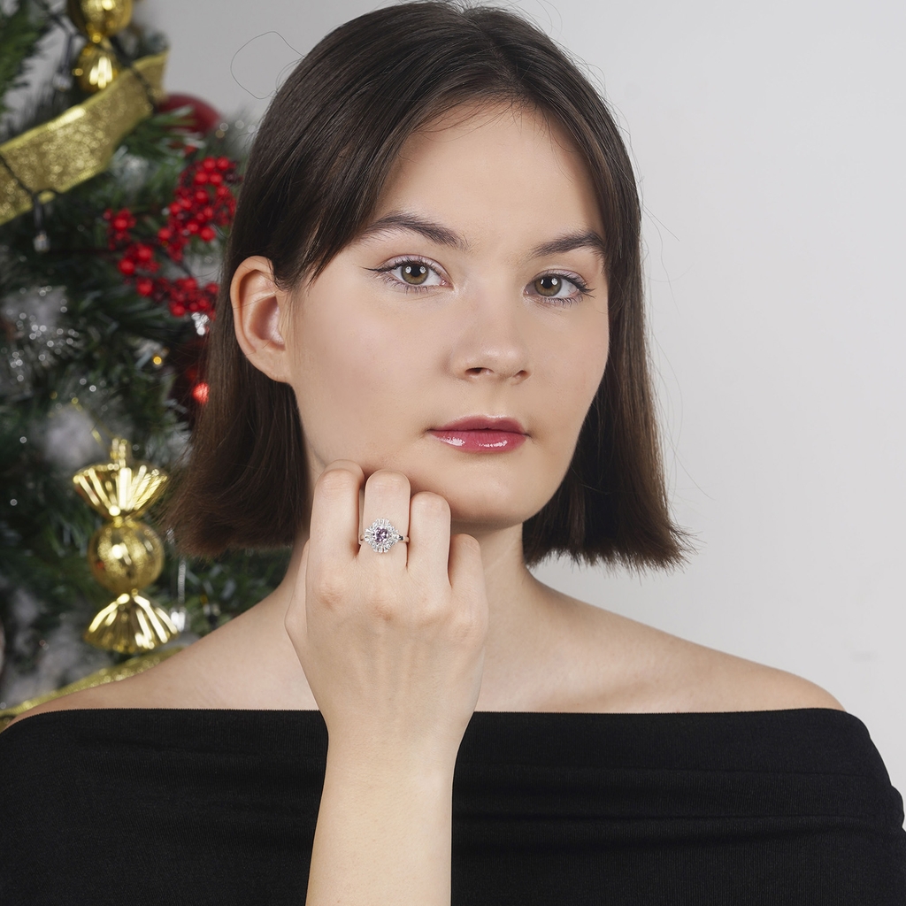 Nhẫn bạc s925 NCJ52 Ánh hào quang ChariotJewelry