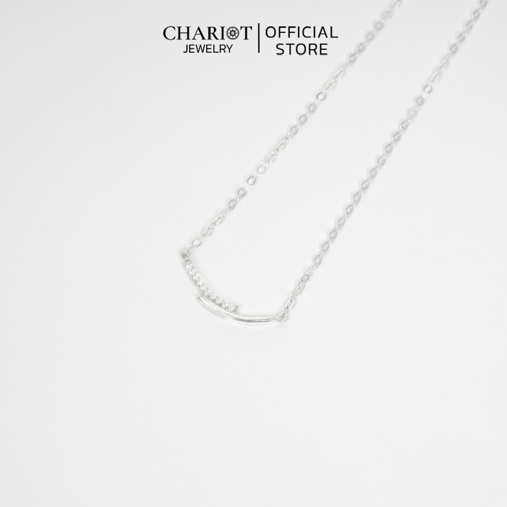Dây chuyền DCJ04 Eternal Love sang trọng, thanh lịch bạc s925 ChariotJewelry