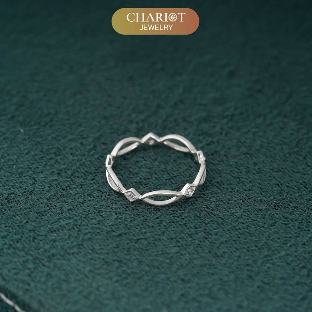 Nhẫn bạc S925 NCJ83 công chúa nhỏ đáng yêu 1 ChariotJewelry